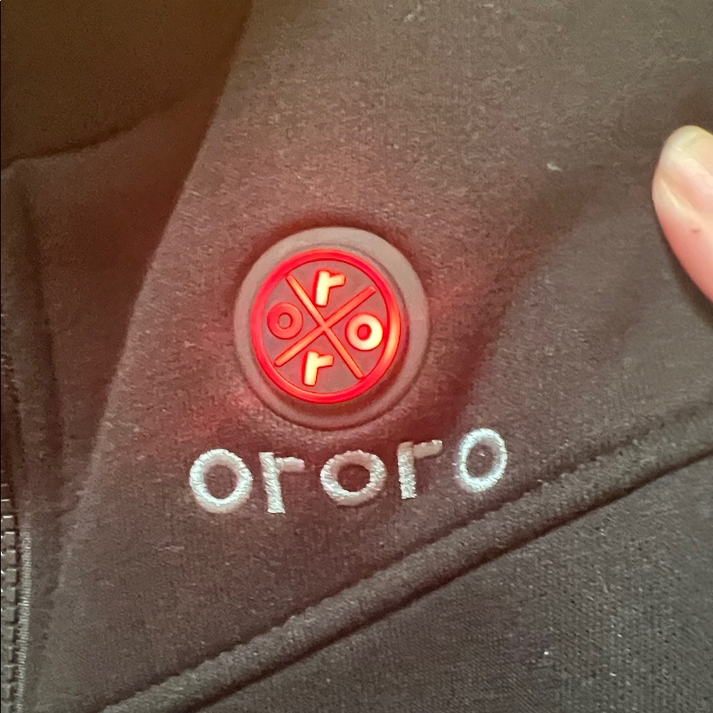 Ororo Black Heated Vest - Picture 4 of 9